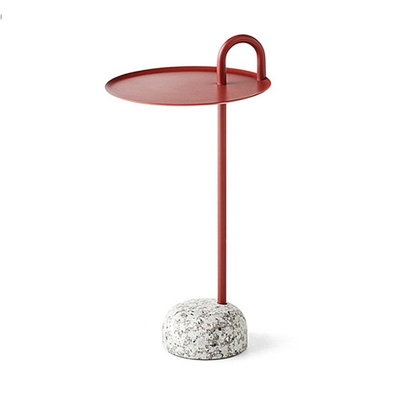 27.6" Tall Modern Nordic Fashion End Table Small Cafe Side Table