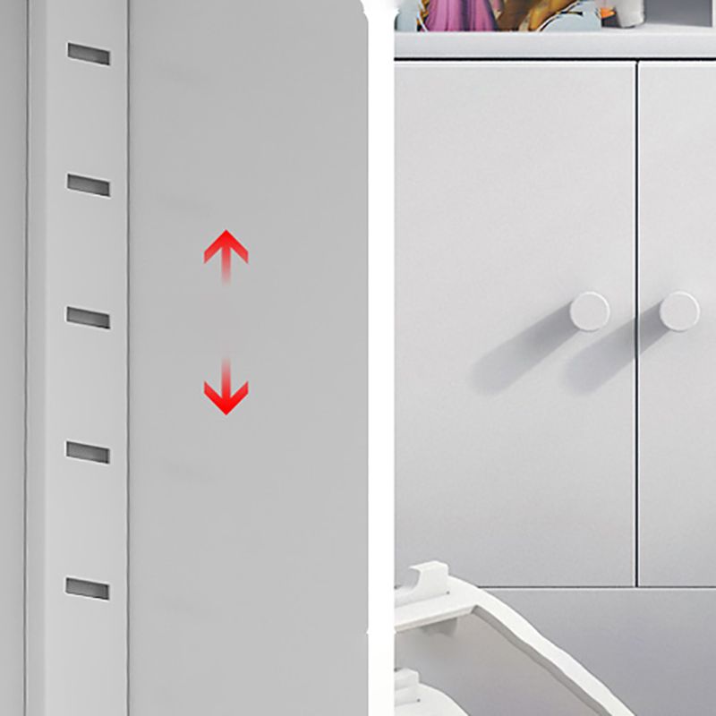 13 "brede moderne boekenplank gesloten terug boekenkast met rechthoekige planken