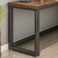 Industrial Style Office Desk Brown Home L-Shape Wooden Writing Desk Clearhalo 'furn' 'furn_office_desk' 'Furniture' 'furniture_office_desk' 'Office Desks' 'Office Furniture' 'office_desk' 1200x1200_9c72b32a-118e-4080-815a-49210c9a5d06