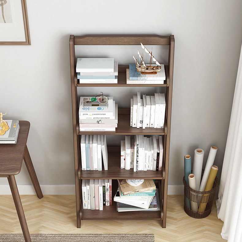 Modern Style Ladder Bookcase Open Back Solid Wood Bookshelf for Home Clearhalo 'Bookcases' 'furn' 'furn_bookcases' 'Furniture' 'furniture_bookcases' 'Office Furniture' 1200x1200_9c74383c-8fd5-4fae-b52b-f43661cbaea9