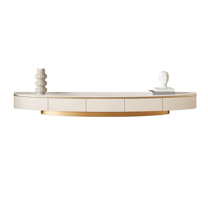 Modern TV Console Stone Media Console TV Stand with 3 Drawers Clearhalo 'furn' 'furn_tv_stands_entertainment_centers' 'Furniture' 'Living Room Furniture' 'TV Stands & Entertainment Centers' 'TV Stands & Media Storage Furniture' 'tv_stands_entertainment_centers' 1200x1200_9c745dd4-f96e-4c7f-b3c6-5dd7962c0d4e