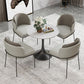 Modern Round Stone Dining Table 1/3/4/5 Pieces Dining Set for Dining Room