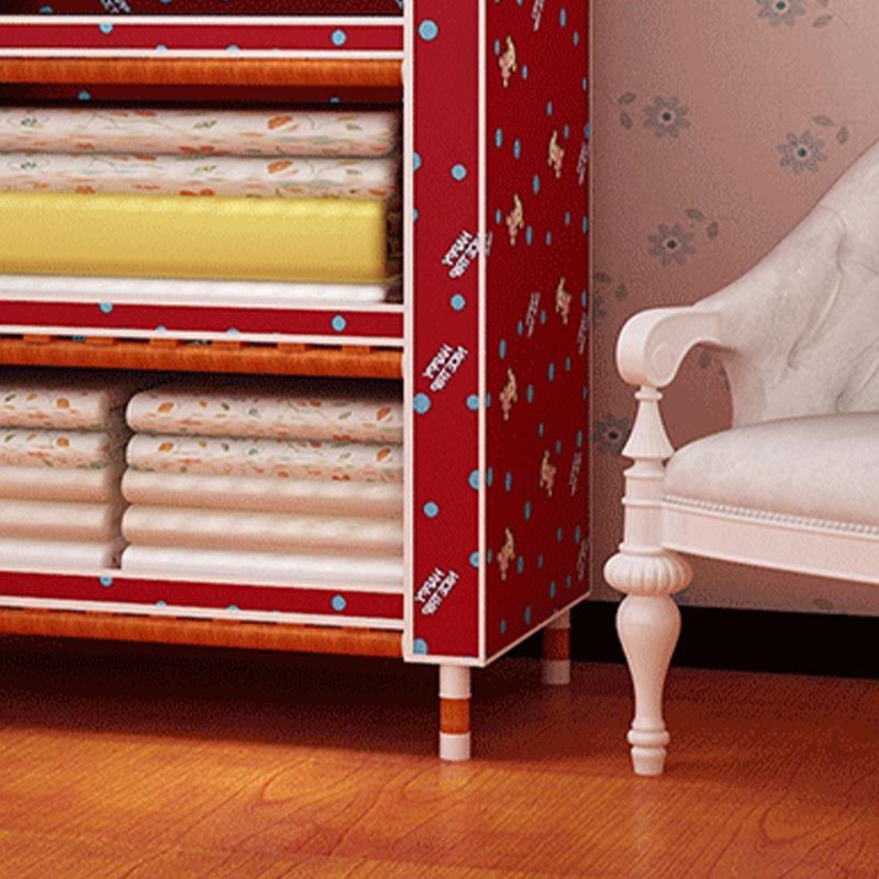 Modern Storage Cabinet for Home Matte Finish Cabinet with Wooden Frame