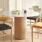 Solid Wood Pedestal Dining Site Table Simplicity Style Round Dinette Table Clearhalo ' dining_table' 'Dining Tables & Seating' 'Dining Tables' 'furn' 'furn_dining_table' 'Furniture' 'furniture_dining_table' 'Kitchen & Dining Furniture' 'kitchen&dining_furn' 'kitchen' 'kitchen_dining_table' 1200x1200_9c760e6a-aaa0-4838-99d5-a00f07fc4a56