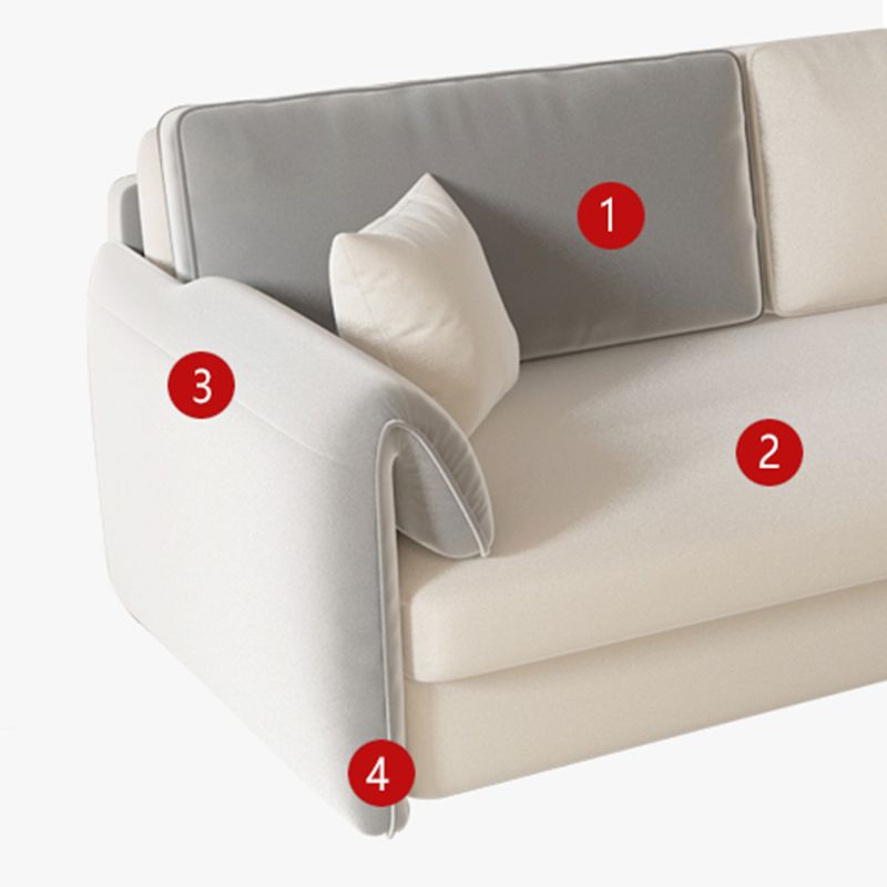 Contemporary Foldable Futon Sleeper Gray Futon Sleeper Sofa Bed Clearhalo 'furn' 'furn_futons' 'Furniture' 'Futons & Daybeds' 'Futons' 'Living Room Furniture' 1200x1200_9c79c9e4-6cf5-4854-816c-a31dc5bc3384