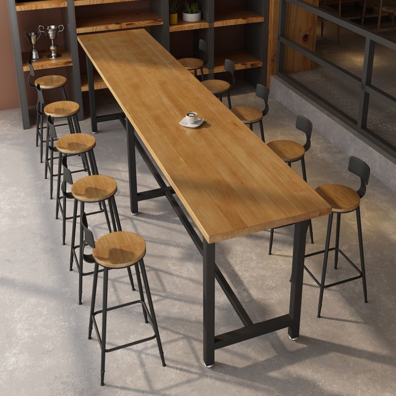 Tabouret de bar de comptoir contemporain Tabourets de hauteur de comptoir à dossier bas