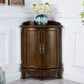 38.58"/47.24" Tall Brown Corner Cabinet , Wooden Storage Cabinet Clearhalo 'Cabinets & Chests' 'cabinets_chests' 'furn' 'furn_cabinets_chests' 'Furniture' 'Living Room Furniture' 1200x1200_9c81575f-1c5d-41b7-879e-23b46ff859f7