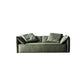 Living Room Faux Leather Settee Green Slipcovered Sofa with Pillow Top Arm Clearhalo 'furn' 'furn_sofas' 'Furniture' 'furniture_sofas' 'Living Room Furniture' 'Sofa' 'sofas' 1200x1200_9c82967f-df94-477c-b710-94a0dbe07f0f