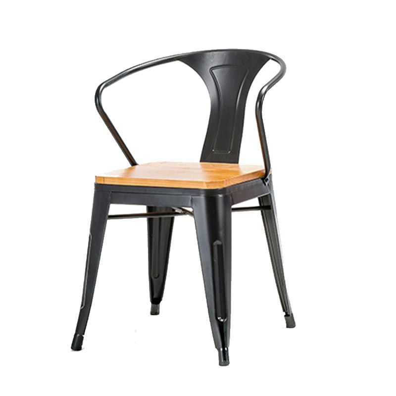 Industrial Counter Arm Chair Metal Dining Chair for Dining Room Clearhalo 'Dining Chairs' 'Dining Tables & Seating' 'dining_chair' 'furn' 'furn_dining_chair' 'Furniture' 'Kitchen & Dining Furniture' 1200x1200_9c850832-72d6-41aa-aef3-687d6897e4e0