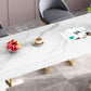 Modern Style Sintered Stone Table Dining Bar Counter Table for Kitchen Clearhalo 'Bar Furniture' 'Bar Tables' 'bar_tables' 'furn' 'furn_bar_tables' 'Furniture' 'furniture_bar_tables' 'Kitchen & Dining Furniture' 1200x1200_9c884f60-fbc7-4e7b-9da0-42cbf413f0aa