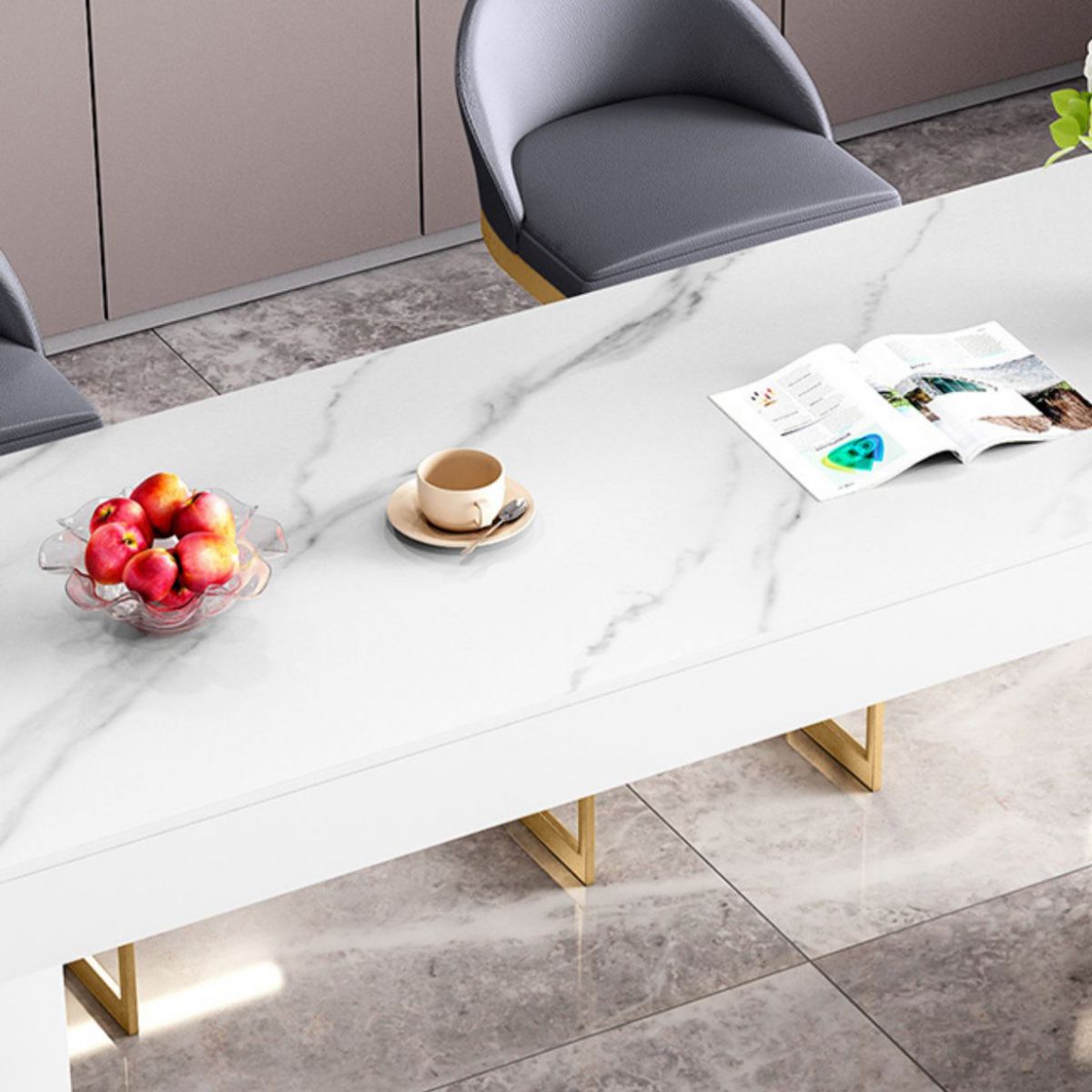 Modern Style Sintered Stone Table Dining Bar Counter Table for Kitchen Clearhalo 'Bar Furniture' 'Bar Tables' 'bar_tables' 'furn' 'furn_bar_tables' 'Furniture' 'furniture_bar_tables' 'Kitchen & Dining Furniture' 1200x1200_9c884f60-fbc7-4e7b-9da0-42cbf413f0aa