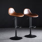Industrial Style Swivel Leather Barstools Adjustable Low Back Stools Clearhalo 'Bar Furniture' 'Bar Stools' 'bar_stools' 'furn' 'furn_bar_stools' 'Furniture' 'Kitchen & Dining Furniture' 1200x1200_9c88f781-04be-41f8-a419-e33047fffd00