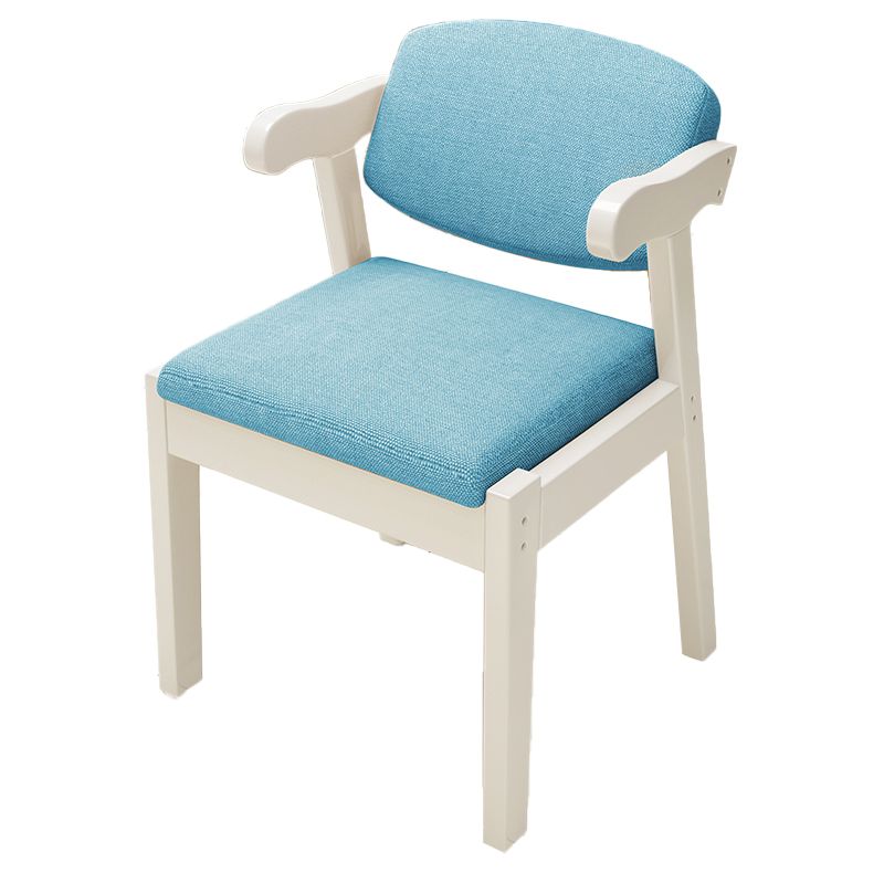 Open achterstoelen gestoffeerde eetkamerstoelen voor eetkamer