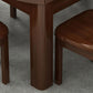 Dining Room Dinner Table 4 Legs Rubberwood Round Dining Table Clearhalo 'Dining Tables & Seating' 'Dining Tables' 'dining_table' 'furn' 'furn_dining_table' 'Furniture' 'Kitchen & Dining Furniture' 1200x1200_9c91621c-b05f-4795-8ef5-817f97acdf4e