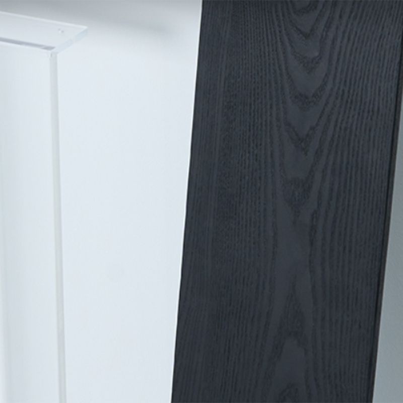 Contemporary Ash Console Accent Table with Rectangle Top for Hall