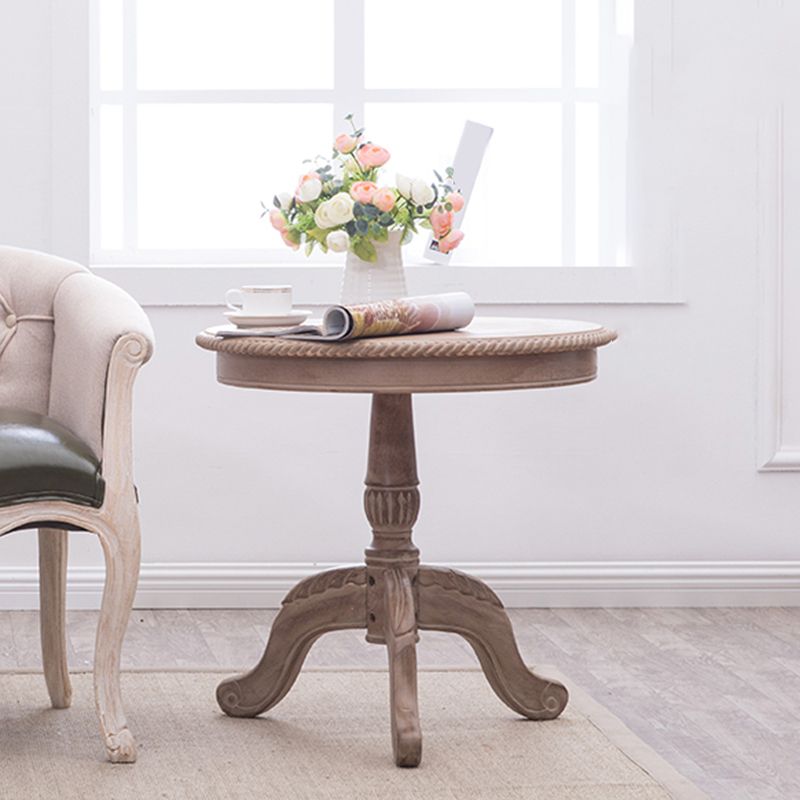 23.6"/28.3" Tall Pedestal End Table Natural/brown/black/white Round Wood Side End Table Clearhalo 'Coffee & Accent Tables' 'End & Side Tables' 'end_side_tables' 'furn' 'furn_end_side_tables' 'Furniture' 'Living Room Furniture' 1200x1200_9c995fc5-7959-4ce1-81aa-1c5623b7932c