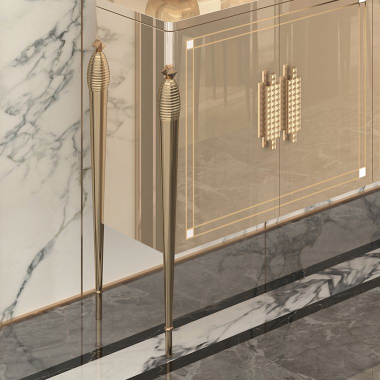 Tavolo moderno tavolo da tavolo ingegnerizzato in legno con porte per soggiorno