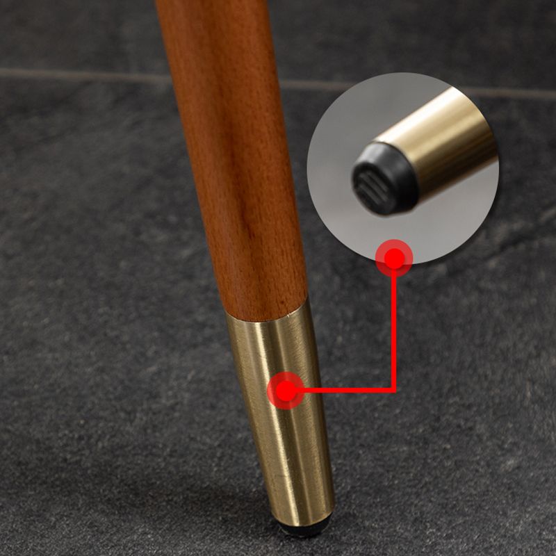 Glam Style Microfiber Leather Dining Chair Solid Back Arm Single Chair Clearhalo ' kitchen&dining_furn' 'Dining Chairs' 'Dining Tables & Seating' 'dining_chair' 'furn' 'furn_dining_chair' 'Furniture' 'furniture_dining_chair' 'Kitchen & Dining Furniture' 'kitchen' 1200x1200_9ca1c758-e0d4-47ed-a790-0a34dbd5db5a