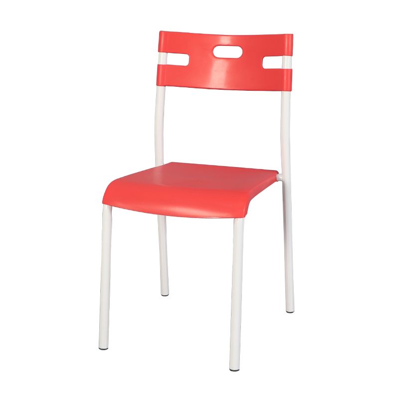 Minimalist Style Plastic Dining Armless Chair Stackable Open Back Dining Side Chair Clearhalo ' kitchen&dining_furn' 'Dining Chairs' 'Dining Tables & Seating' 'dining_chair' 'furn' 'furn_dining_chair' 'Furniture' 'furniture_dining_chair' 'Kitchen & Dining Furniture' 'kitchen' 1200x1200_9ca1fd04-46ef-49a6-bedc-07665c019477