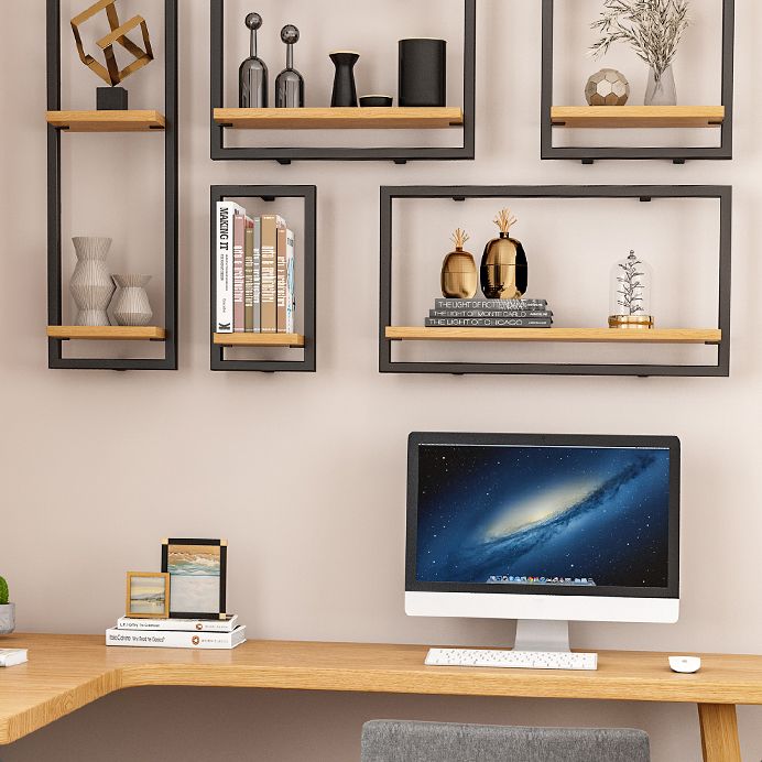 Modern Style Home Office Desk Solid Wood L-Shaped Writing Desk Clearhalo 'furn' 'furn_office_desk' 'Furniture' 'furniture_office_desk' 'Office Desks' 'Office Furniture' 'office_desk' 1200x1200_9caa5752-d4c9-49da-9962-3f3cb5c36a71