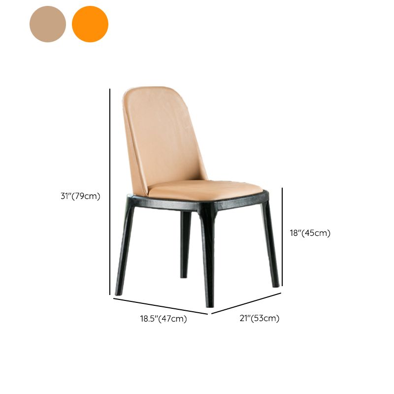 Cucina sedie da pranzo imbottite in casa sedia in fico in pelle parsons