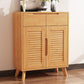 Modern & Contemporary Accent Cabinet Square Side Cabinet with Drawer