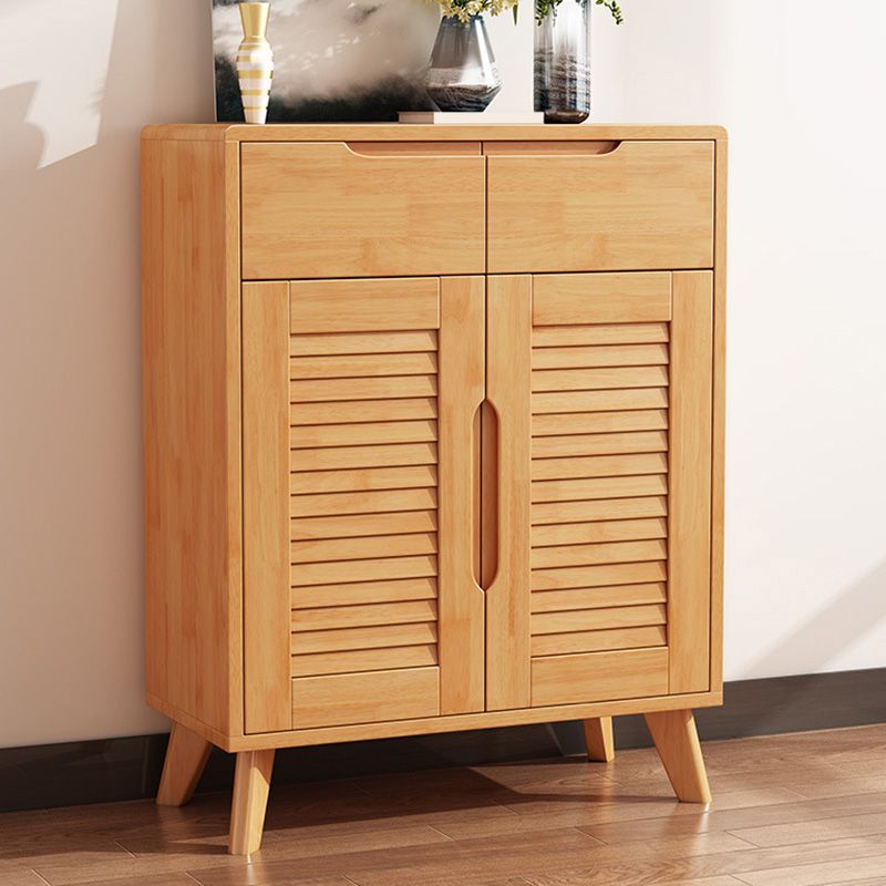 Modern & Contemporary Accent Cabinet Square Side Cabinet with Drawer