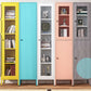 71"H Closed Metal Bookshelf Nordic Home Office Rectangular Bookcase Clearhalo 'Bookcases' 'furn' 'furn_bookcases' 'Furniture' 'Office Furniture' 1200x1200_9cb1b241-ea32-46c9-808d-e3c1d93917aa