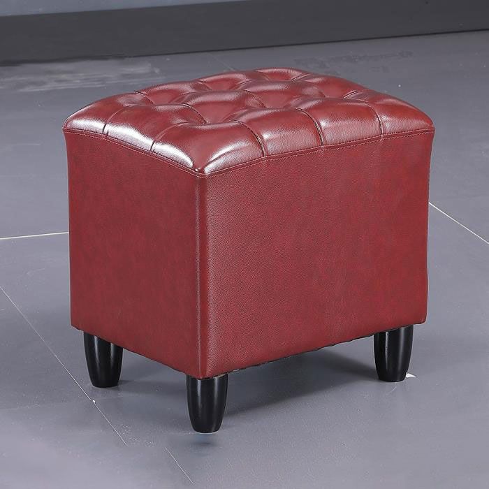 Fucile in pelle nera in pelle nera rettangolo colore puro standard interno