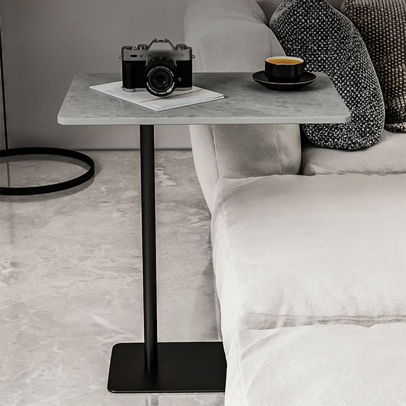 Rectangular Pedestal Stone Side Table 18.9" W x 12.99" D End Table Clearhalo 'Coffee & Accent Tables' 'End & Side Tables' 'end_side_table' 'end_side_tables' 'furn' 'furn_end_side_tables' 'Furniture' 'furniture_end_side_table' 'Living Room Furniture' 1200x1200_9cb9def1-6116-4bdf-b10d-e429ed8120d0
