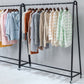 Moderne Style -Rack Metallic Free Standing Coat Rack mit Lagerregale