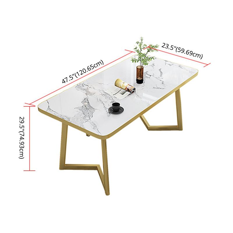 Scandinavian Sintered Stone Top 5 Pieces Dinette Set with Rectangle Table Dining Room Set Clearhalo 'Dining Room Sets' 'Dining Tables & Seating' 'dining_room_set' 'furn' 'furn_dining_room_set' 'Furniture' 'furniture_dining_room_set' 'Kitchen & Dining Furniture' 'kitchen&dining_furn' 'kitchen' 1200x1200_9cc09977-d6b0-42d5-b7cf-131f3acd9f9a