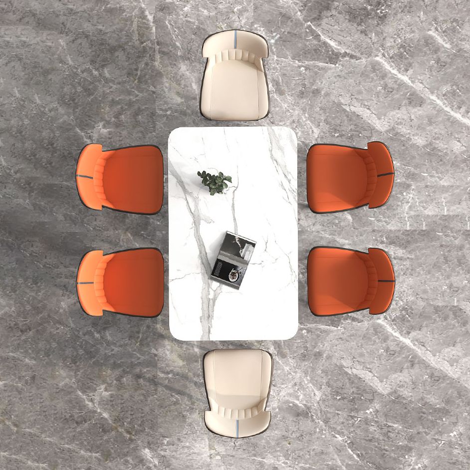 Contemporary Metal Indoor-Outdoor Room Chair Wingback Side Chair Clearhalo 'Dining Chairs' 'Dining Tables & Seating' 'dining_chair' 'furn' 'furn_dining_chair' 'Furniture' 'furniture_dining_chair' 'Kitchen & Dining Furniture' 1200x1200_9cc0f1cc-519b-4845-98a5-9c433ad77384