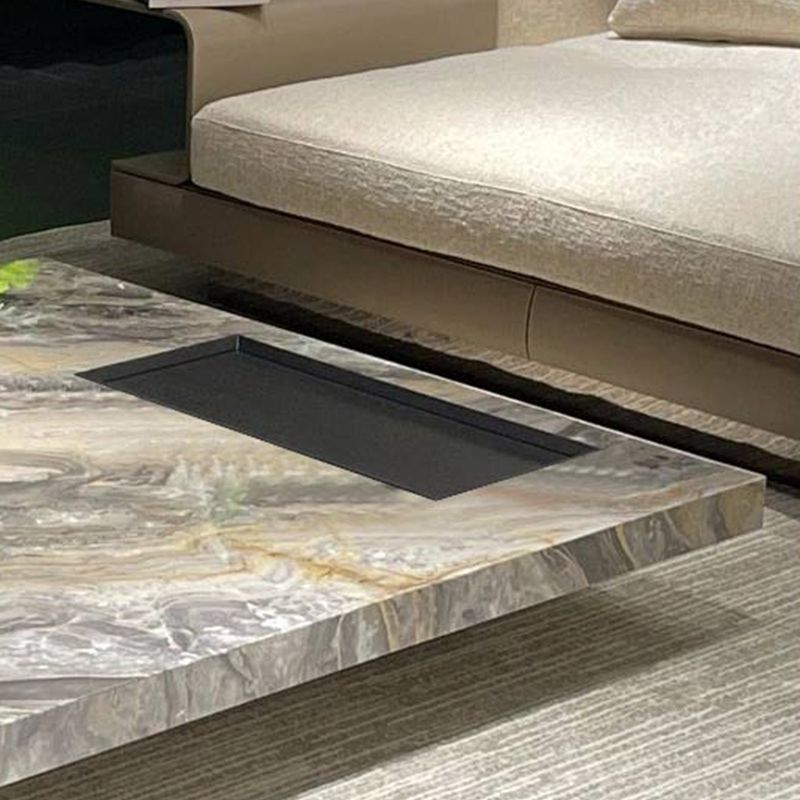 No Distressing Coffee Table Pedestal Marble Square Cocktail Table Clearhalo 'Coffee & Accent Tables' 'Coffee Tables' 'coffee_tables' 'furn' 'furn_coffee_tables' 'Furniture' 'Living Room Furniture' 1200x1200_9cc1139a-6188-434d-bc71-402267c39672