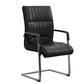 Contemporary Desk Chair Black Leather No Wheels Office Chair Clearhalo 'furn' 'furn_office_chair' 'Furniture' 'Office Chairs' 'Office Furniture' 'office_chair' 1200x1200_9cc117d9-d945-4ec1-9497-e0fbd7b9cdfc