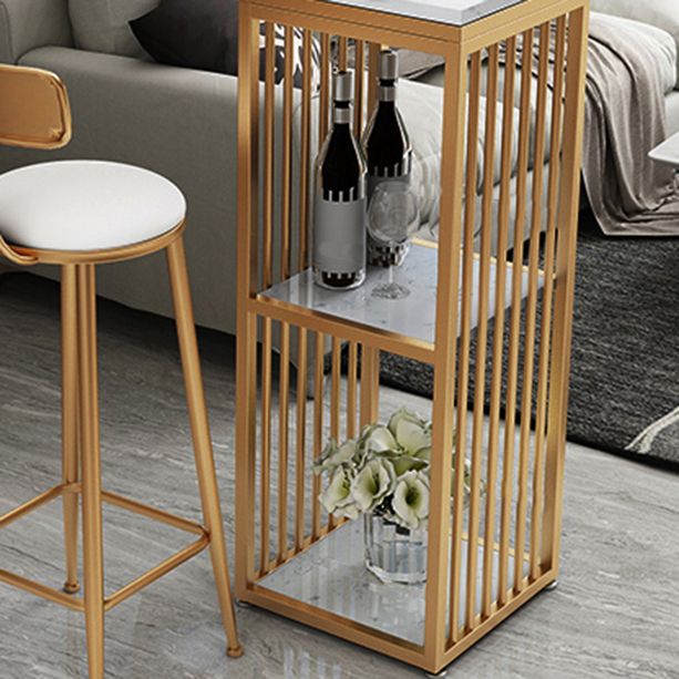 Juego de mesa de Bar Rectangular de 1/3/7 piezas, mesa moderna de mármol para tienda de té con leche y taburetes de Bar