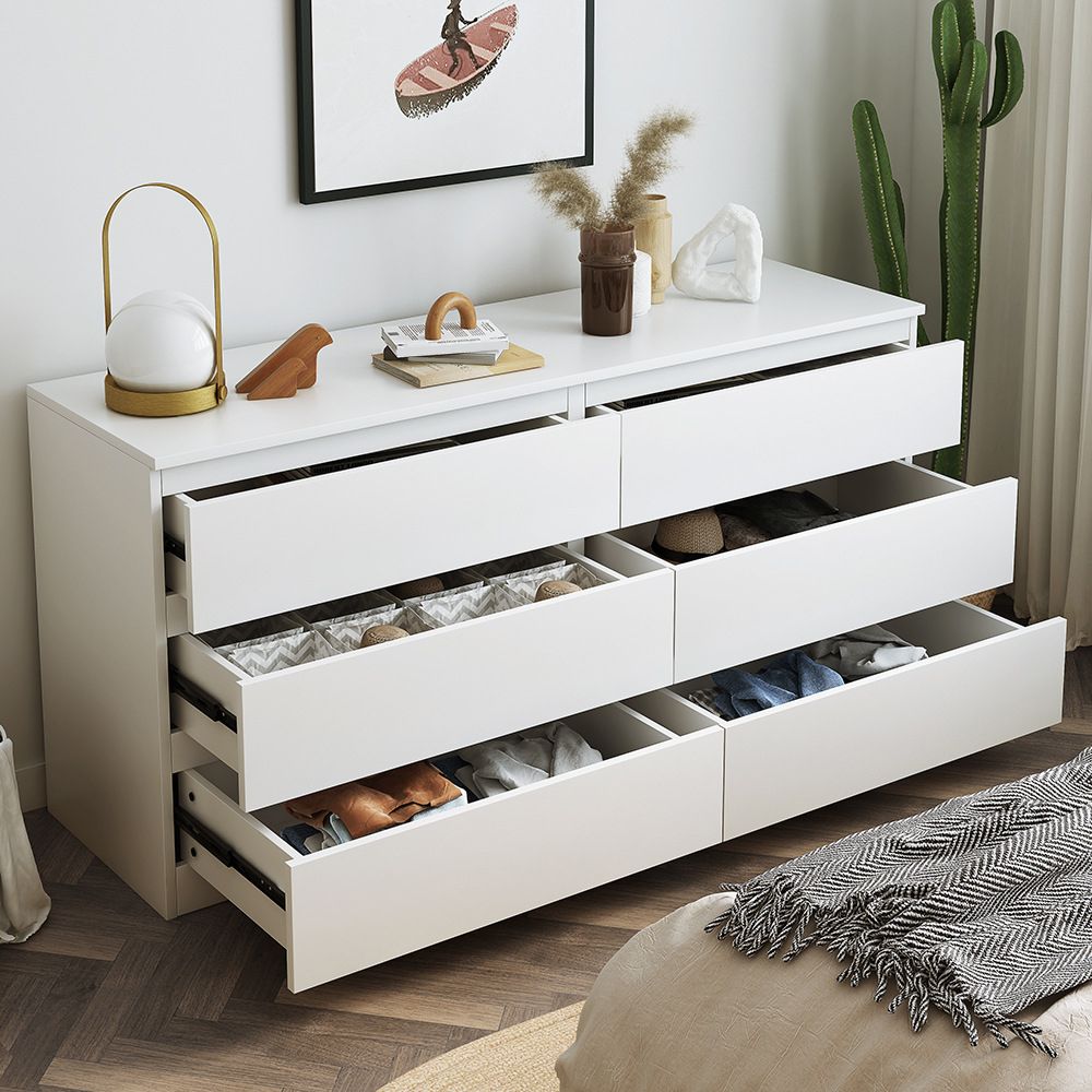 Moderne opbergkist van 15,6 inch breed, vervaardigd houten dressoir