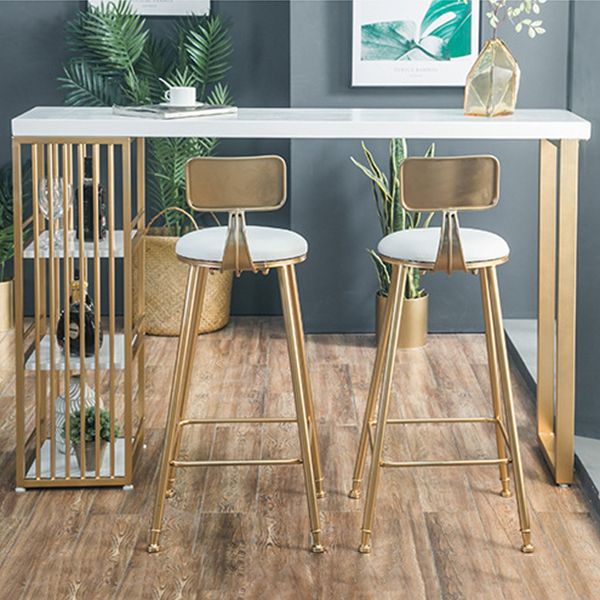 1/3/4 stuks Glam Bar Set Home Mat Finish Iron Bark Stool en Table Set