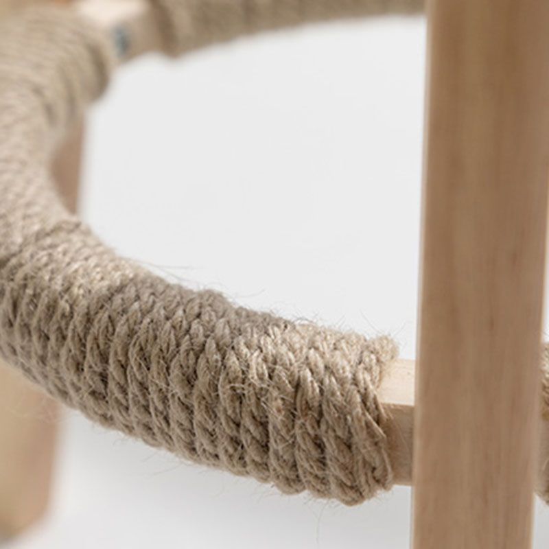 Industrial Rubberwood Stackable Simple Barstool Indoor Tall Stool with Round Seat Clearhalo 'Bar Furniture' 'Bar Stools' 'bar_stools' 'furn' 'furn_bar_stools' 'furniture_bar_stools' 'Kitchen & Dining Furniture' 'kitchen&dining_furn' 'kitchen' 'kitchen_furn' Furniture' 1200x1200_9cc9de6d-c4d5-47e2-a5f6-f13c5bd4dbea