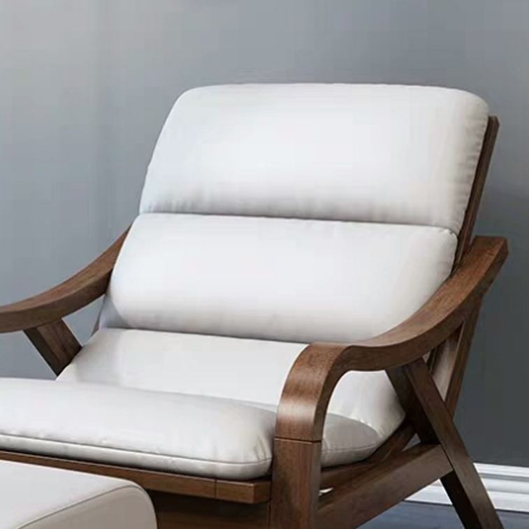 Contemporary Solid Wood Recliner Chair in Solid Color with Wooden Legs Clearhalo 'Chairs & Seating' 'furn' 'furn_recliners' 'Furniture' 'Living Room Furniture' 'Recliners' 1200x1200_9cca5b95-6f93-416c-86eb-1c0da0971183