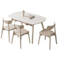 Sintered Stone Dining Table Modern Rectangle Dining Table for Kitchen Clearhalo 'Dining Tables & Seating' 'Dining Tables' 'dining_table' 'furn' 'furn_dining_table' 'Furniture' 'Kitchen & Dining Furniture' 1200x1200_9cca84b0-2c2e-44f8-b52e-373694cd9931