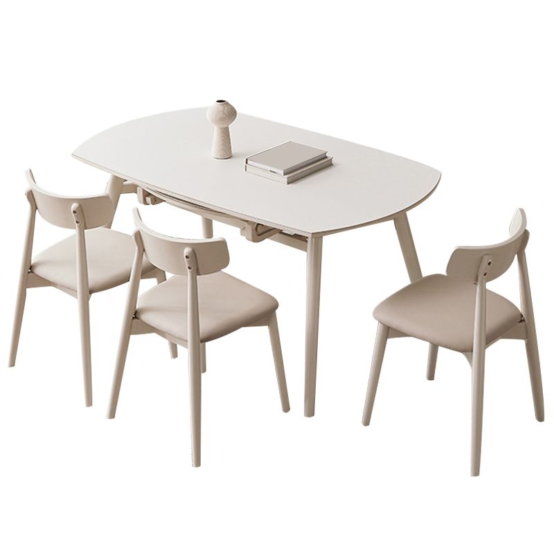 Sintered Stone Dining Table Modern Rectangle Dining Table for Kitchen Clearhalo 'Dining Tables & Seating' 'Dining Tables' 'dining_table' 'furn' 'furn_dining_table' 'Furniture' 'Kitchen & Dining Furniture' 1200x1200_9cca84b0-2c2e-44f8-b52e-373694cd9931
