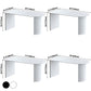 Free Form Sintered Stone White Dining Table Modern Double Pedestal Table for Dining Room Clearhalo ' dining_table' 'Dining Tables & Seating' 'Dining Tables' 'furn' 'furn_dining_table' 'Furniture' 'furniture_dining_table' 'Kitchen & Dining Furniture' 'kitchen&dining_furn' 'kitchen' 'kitchen_dining_table' 1200x1200_9ccb8fa8-73c5-43d6-a6c5-ce3c711f5ccc