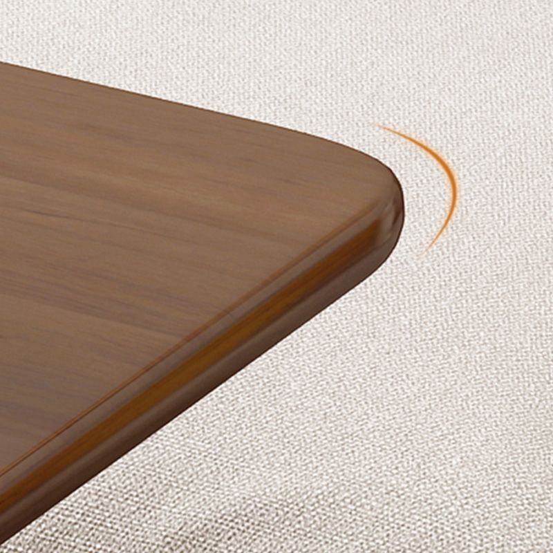 Tavolo laterale Nordico C Tavolino rettangolare in legno massiccio per soggiorno