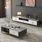 Stone Media Console TV Stand Open Storage TV Stand with Drawer Clearhalo 'furn' 'furn_tv_stands_entertainment_centers' 'Furniture' 'Living Room Furniture' 'TV Stands & Entertainment Centers' 'TV Stands & Media Storage Furniture' 'tv_stands_entertainment_centers' 1200x1200_9cccfc7b-668a-41cd-aba6-778f672c61a6