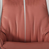 Parsons Faux Leather Side Chair Upholstered Armless Dining Chairs