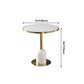 Round Stone Dining Table Traditional Luxury Dining Room Collection with Pedestal Base Clearhalo ' dining_table' 'Dining Tables & Seating' 'Dining Tables' 'furn' 'furn_dining_table' 'Furniture' 'furniture_dining_table' 'Kitchen & Dining Furniture' 'kitchen&dining_furn' 'kitchen' 'kitchen_dining_table' 1200x1200_9cd147b2-4c59-4d4c-bce3-1d6a4e4917cd