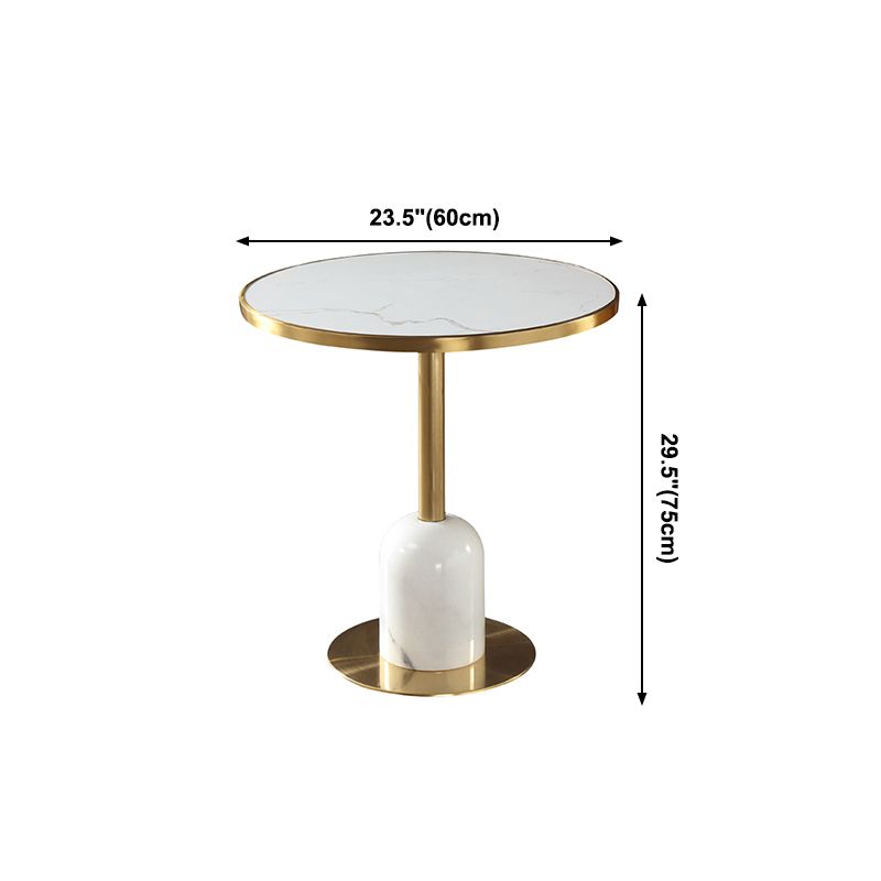 Round Stone Dining Table Traditional Luxury Dining Room Collection with Pedestal Base Clearhalo ' dining_table' 'Dining Tables & Seating' 'Dining Tables' 'furn' 'furn_dining_table' 'Furniture' 'furniture_dining_table' 'Kitchen & Dining Furniture' 'kitchen&dining_furn' 'kitchen' 'kitchen_dining_table' 1200x1200_9cd147b2-4c59-4d4c-bce3-1d6a4e4917cd