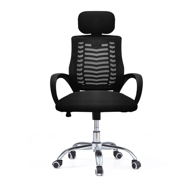 Modern Slide Chair Fixed Arms No Distressing Ergonomic Chair with Breathable Back Clearhalo 'furn' 'furn_office_chair' 'Furniture' 'Office Chairs' 'Office Furniture' 'office_chair' 1200x1200_9cd3baae-d8eb-405f-bd73-c01ccac4f98a