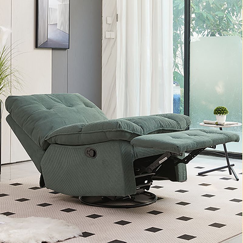 コンテンポラリーコーデュロイリクライナータフテッドスタンダードインドアリクライニングチェア